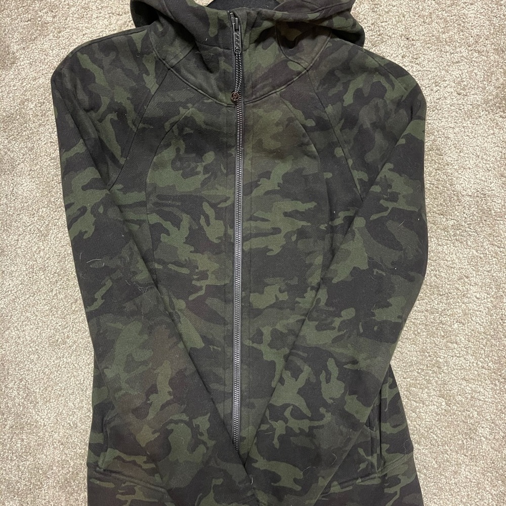 Lulu lemon camo jacket